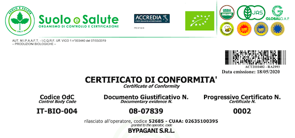 Certificazione Bio